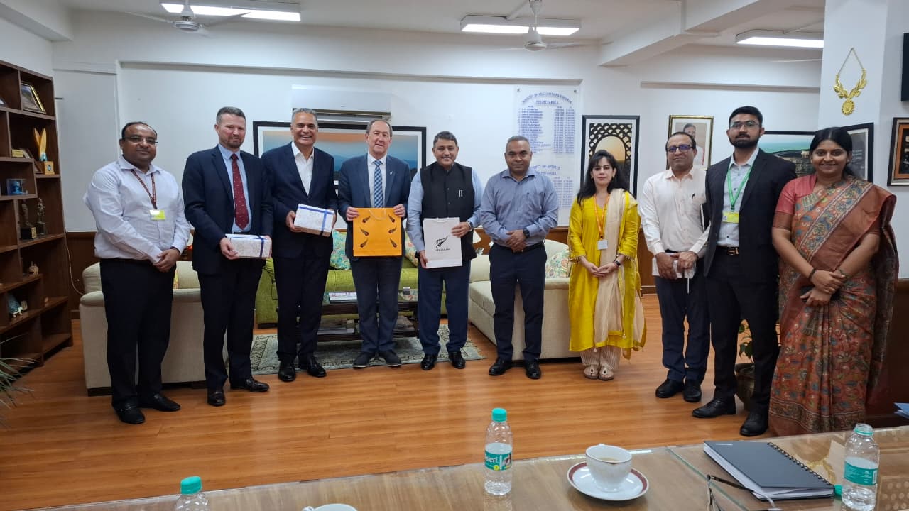 Meeting with the New Zealand Delegation.