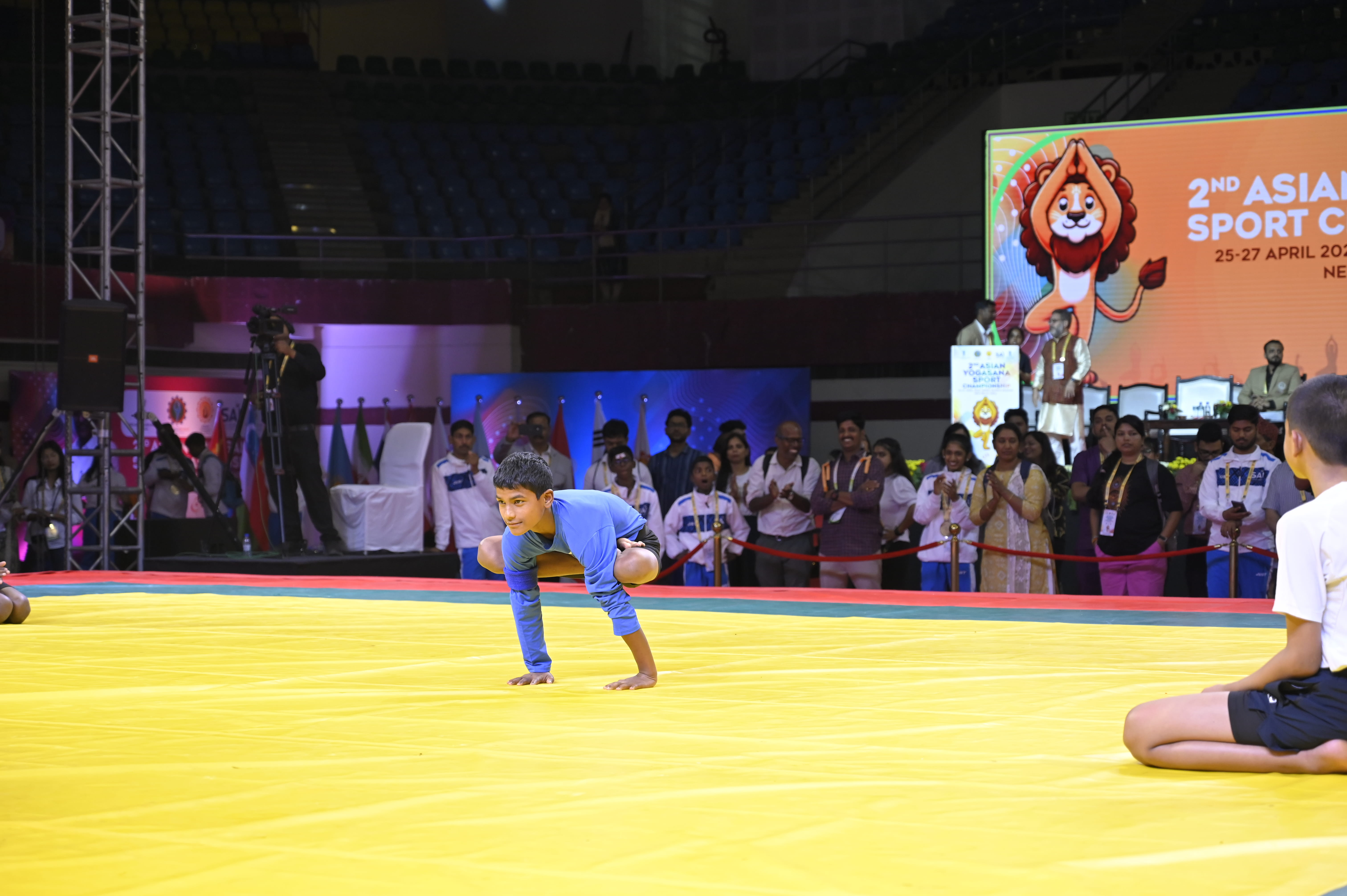 Asian Yogasana Championship Showcasing Young Talent