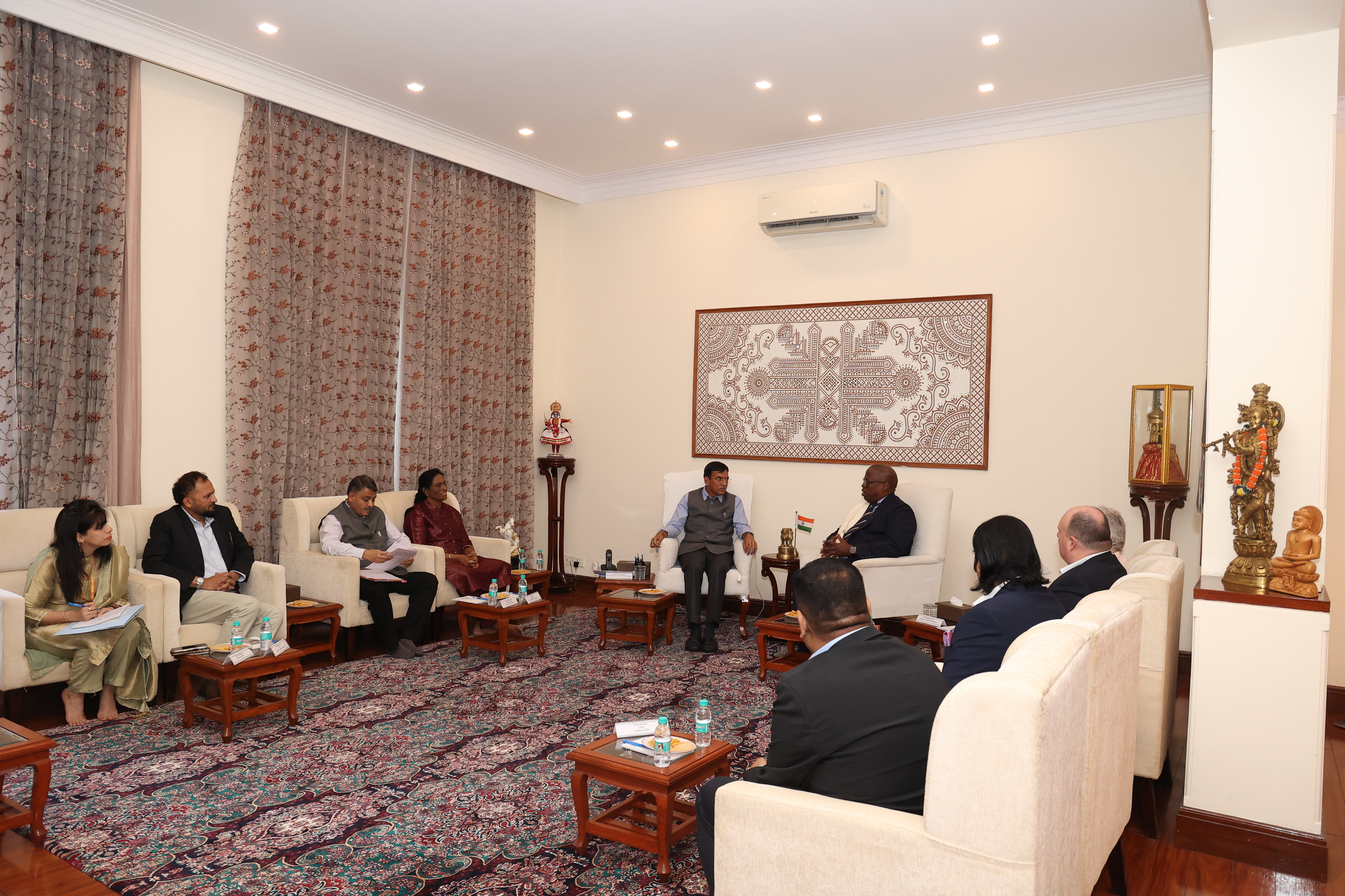 India–Sierra Leone Bilateral Meeting with Delegations