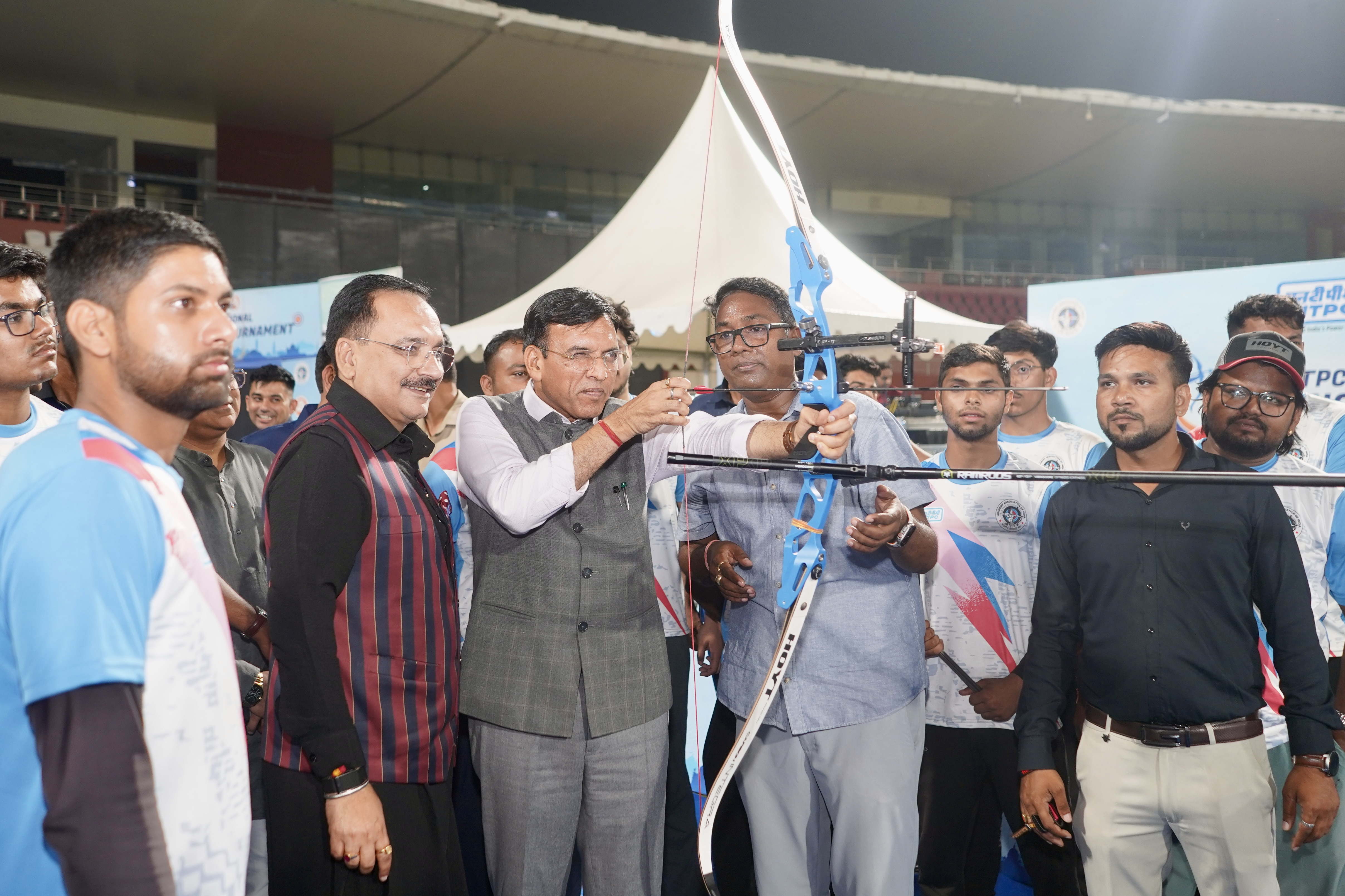 NTPC National Ranking Archery Tournament Demonstration