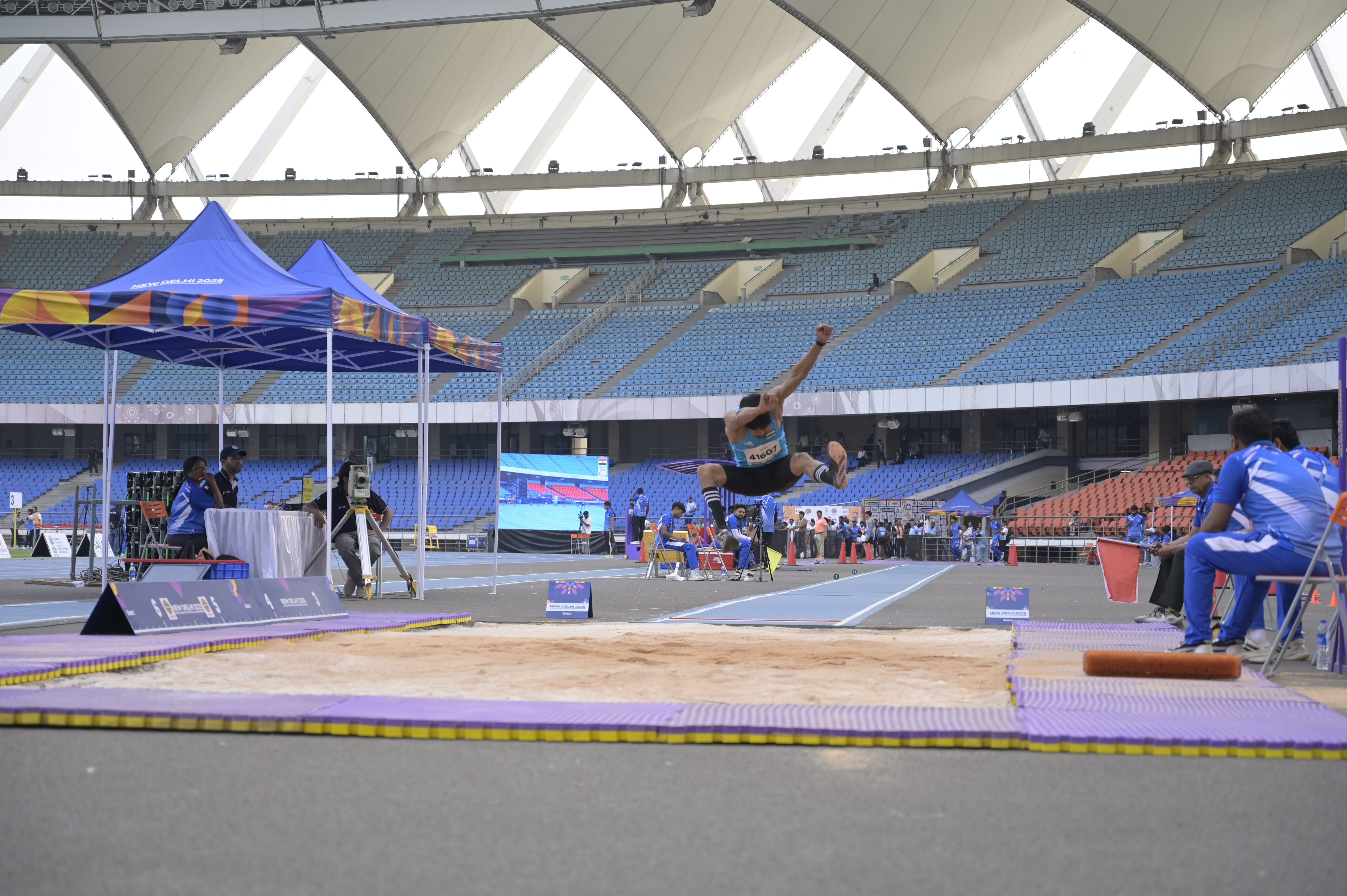 World Para Athletics Grand Prix Long Jump Action